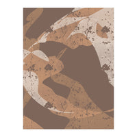 Abstract Brown Harmony (Print Only)