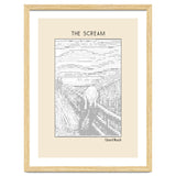 The Scream – Edvard Munch (ascii art) thumbnail