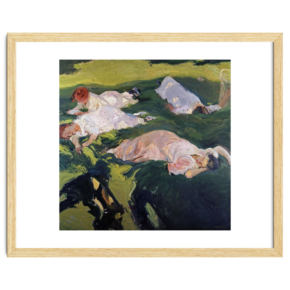 The Siesta - 1912 - 200x201 cm - oil on canvas.