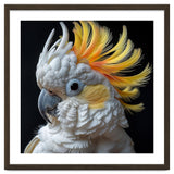White Cockatoo With Yellow Crest Portrait thumbnail