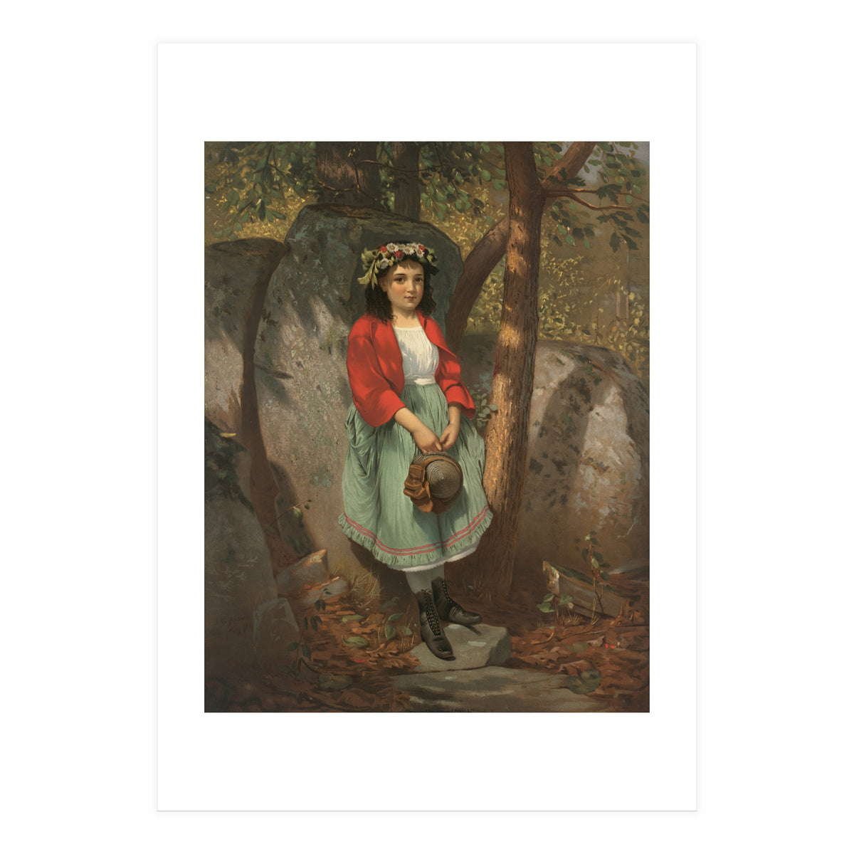 John George Brown – The Queen of the Woods (Print Only)