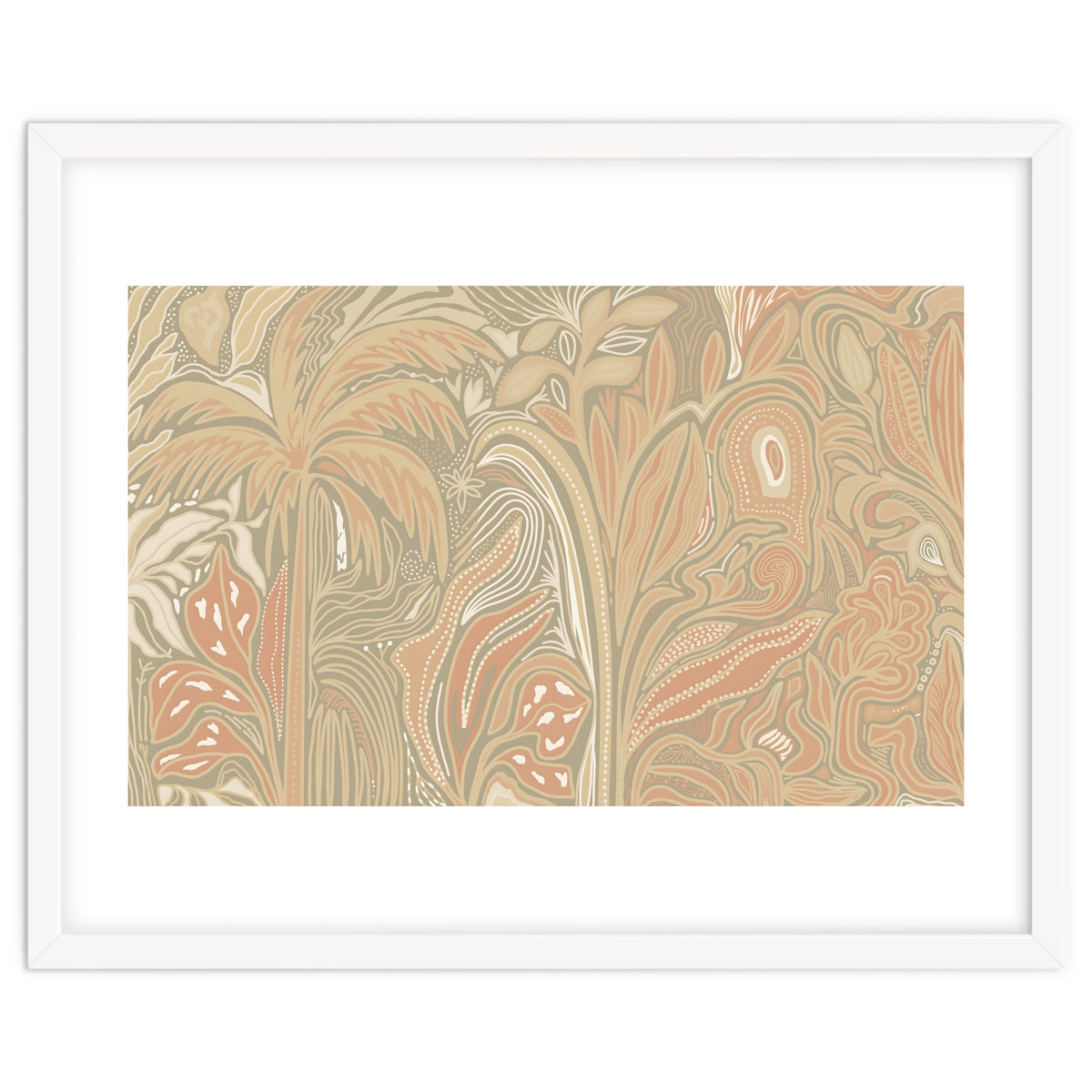 Palmae Mysticae Biege Rustic