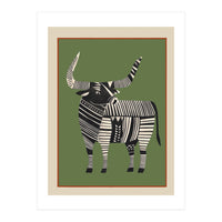 Striped Bull (Print Only)
