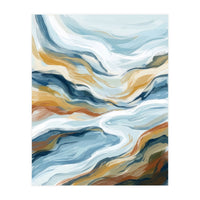 Flowing Earth Tones (Print Only)