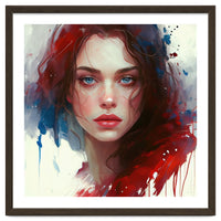 Modern Fairy Tale Blue Eyed Portrait