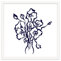 flowers line art