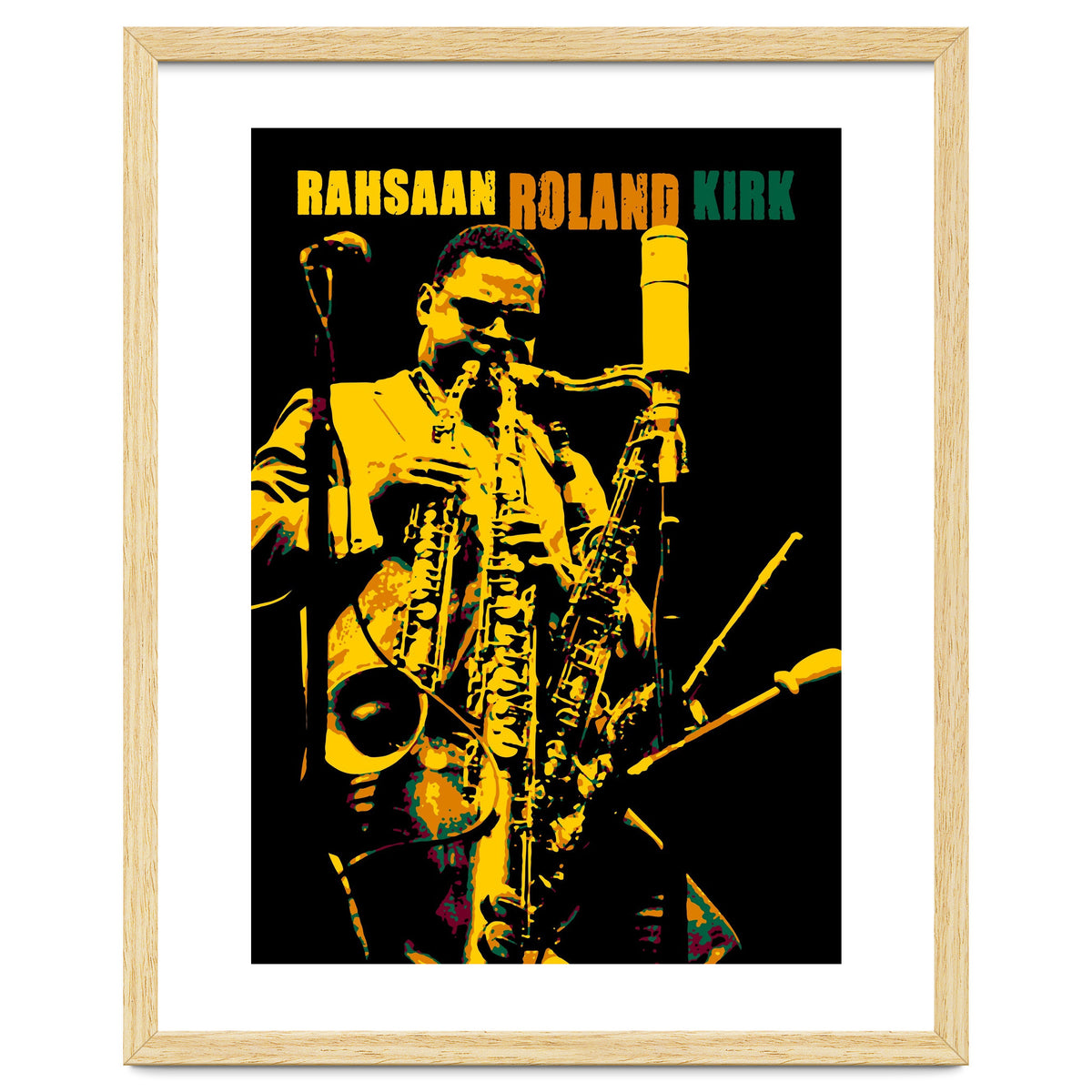 Rahsaan Roland Kirk Jazz Musician Legend 2