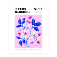 Magical Flowers No.25 Cobalt Strawberries (Print Only)