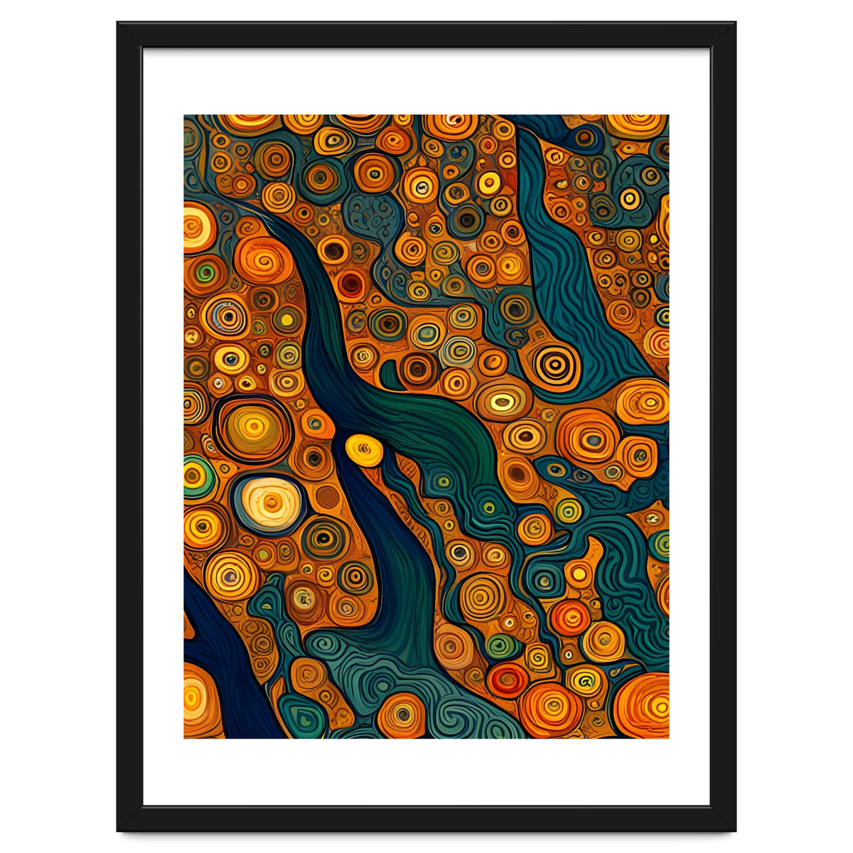 Artificial Masterworks - Klimt van Gogh