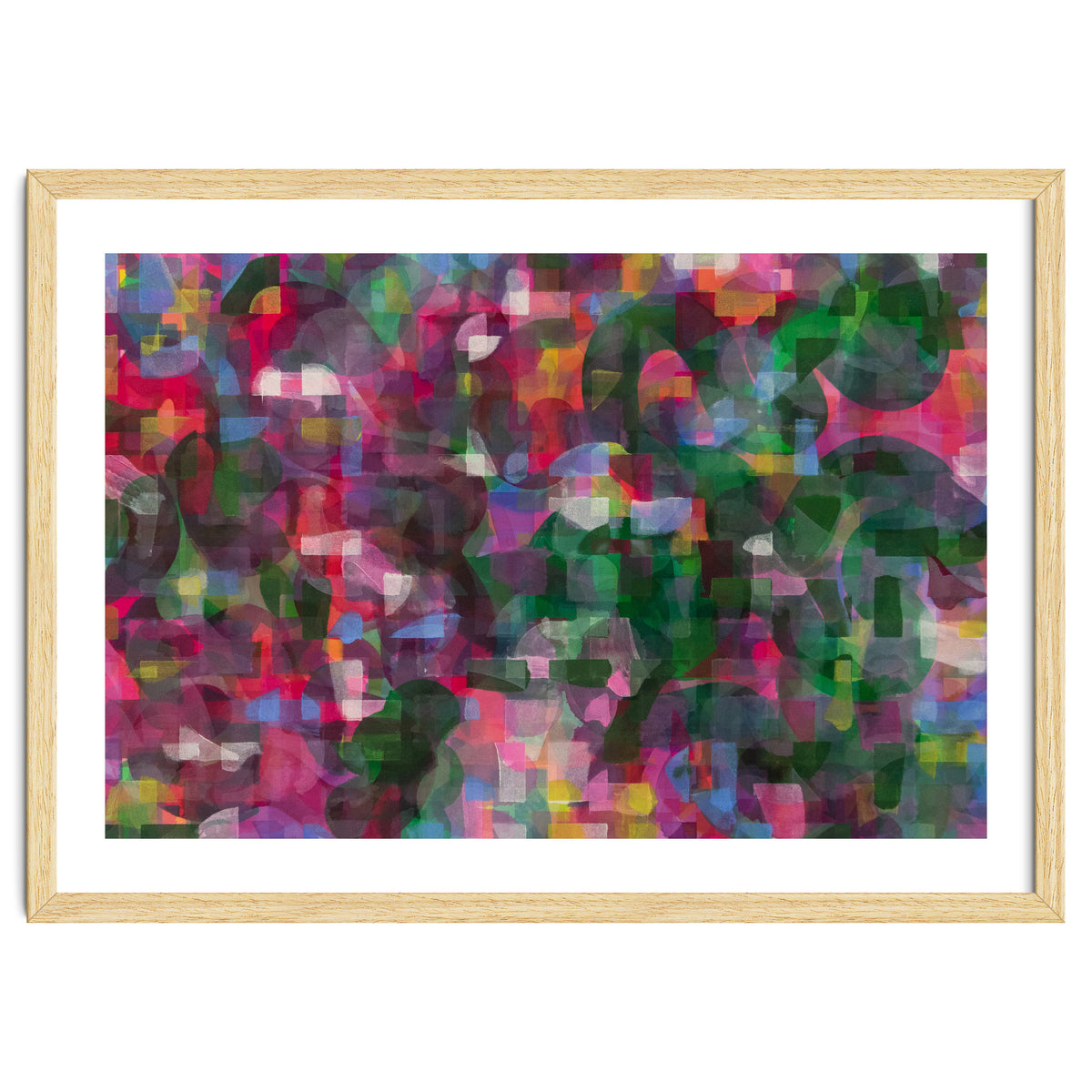 Morning Sun Through Stained Glass