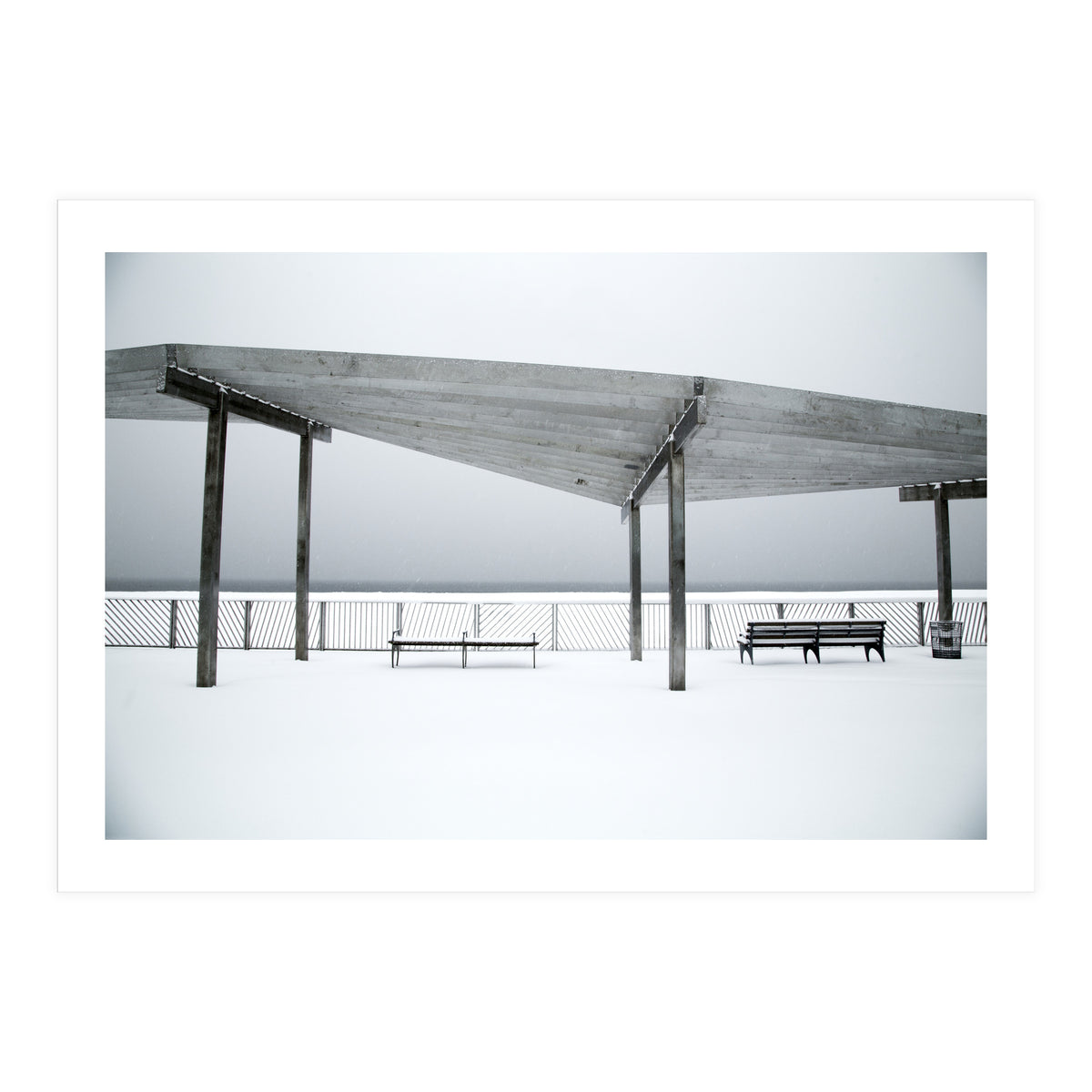 Rest point - Winter seascape (Print Only)