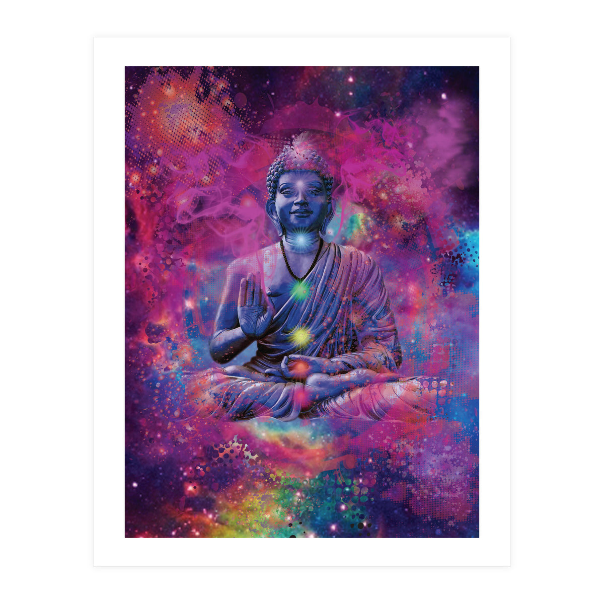 Buddha Chakra Spirit Spirit Energy (Print Only)