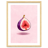 Fresh Figs, Watercolor Fruit, Mediterranean Still Life thumbnail