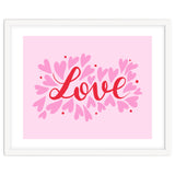 Love hearts - pink and red thumbnail