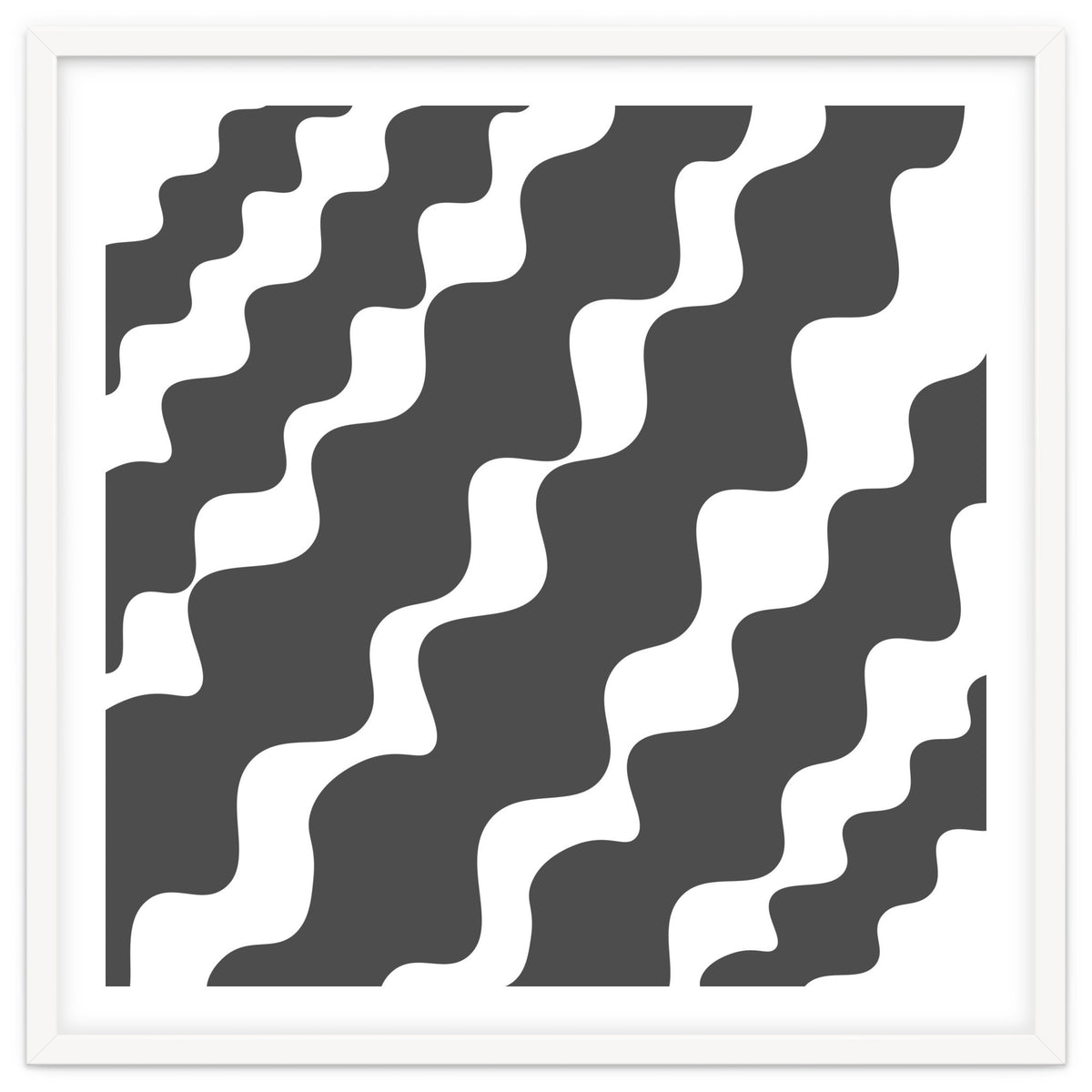 Grey Wavy Pattern