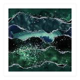 Emerald Glitter Agate Texture 05  (Print Only) thumbnail