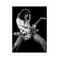 Eddie Van Halen American Rock Guitarist Legend (Print Only)