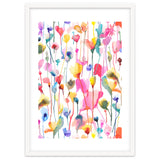 Watercolour Colourful Wild Flowers thumbnail