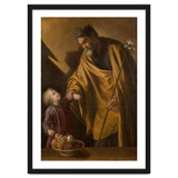 Sebastián Martínez / 'Saint Joseph with the Christ Child'. Ca. 1650. Oil on canvas. thumbnail