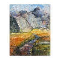 Yosemite Mountain Cliffs (Print Only)