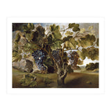 Tomás Hiepes / 'Landscape with a Grapevine', 17th century, Spanish School, Oil on canvas, 67 cm x... (Print Only) thumbnail