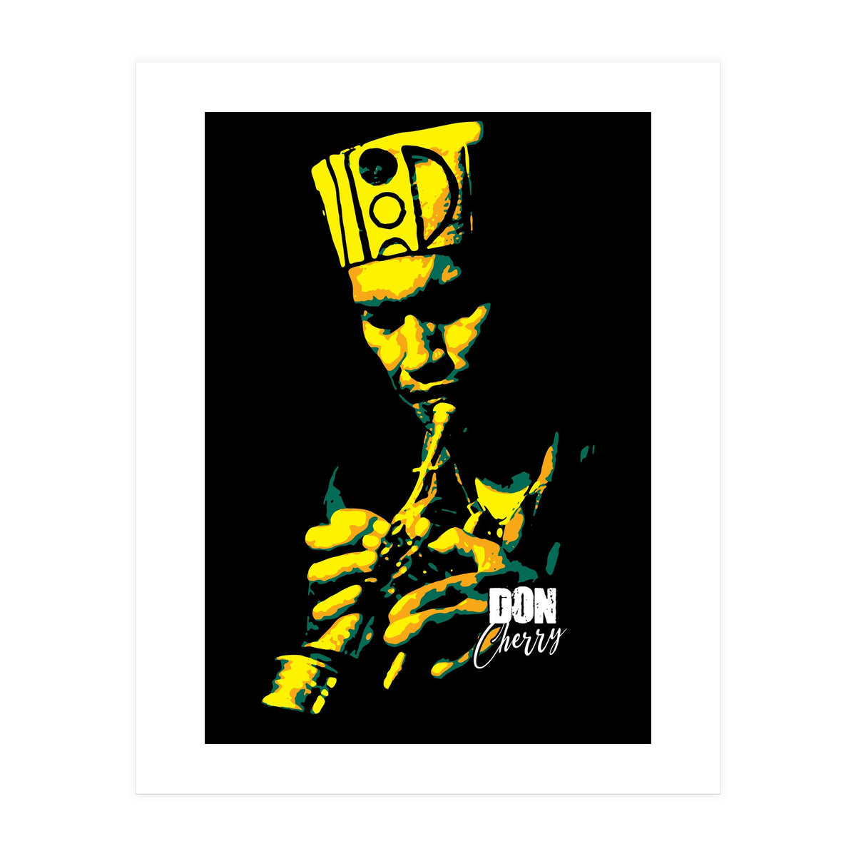 Don Cherry American Jazz Trumpeter v2 (Print Only)