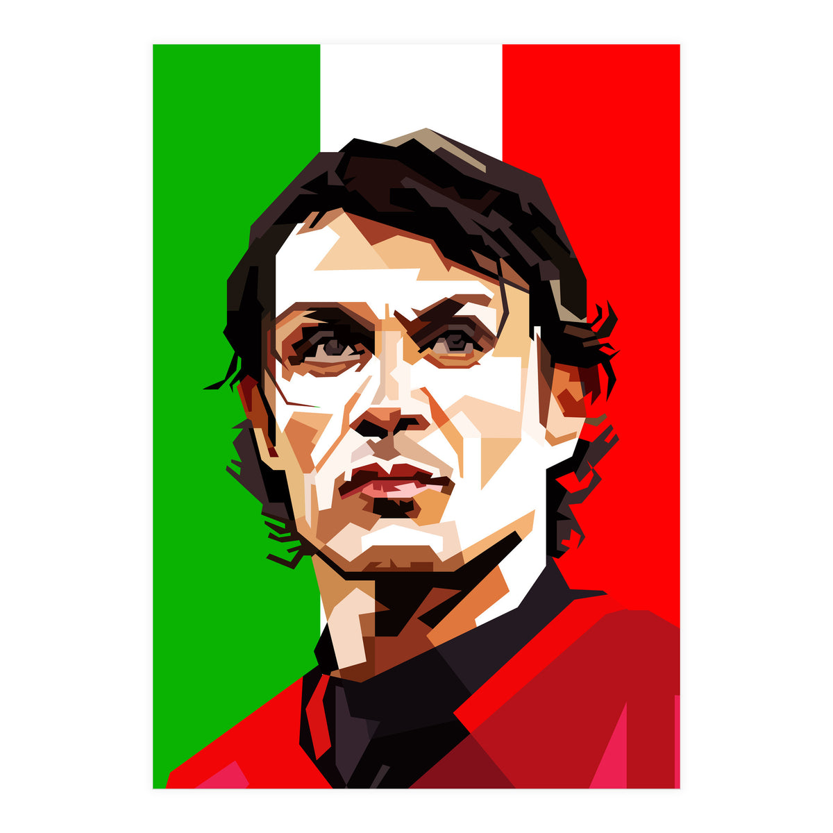 Maldini Italian Classic Football (Print Only)