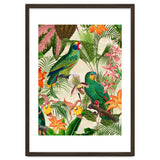 Parrots in tropical Jungle thumbnail