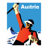 Austria, Ski Winner (Print Only) thumbnail