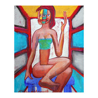 Mujer En La Silla 12 (Print Only)