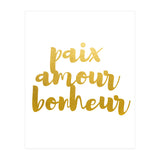 Peace Love Happiness #society6 #decor #buyart (Print Only) thumbnail