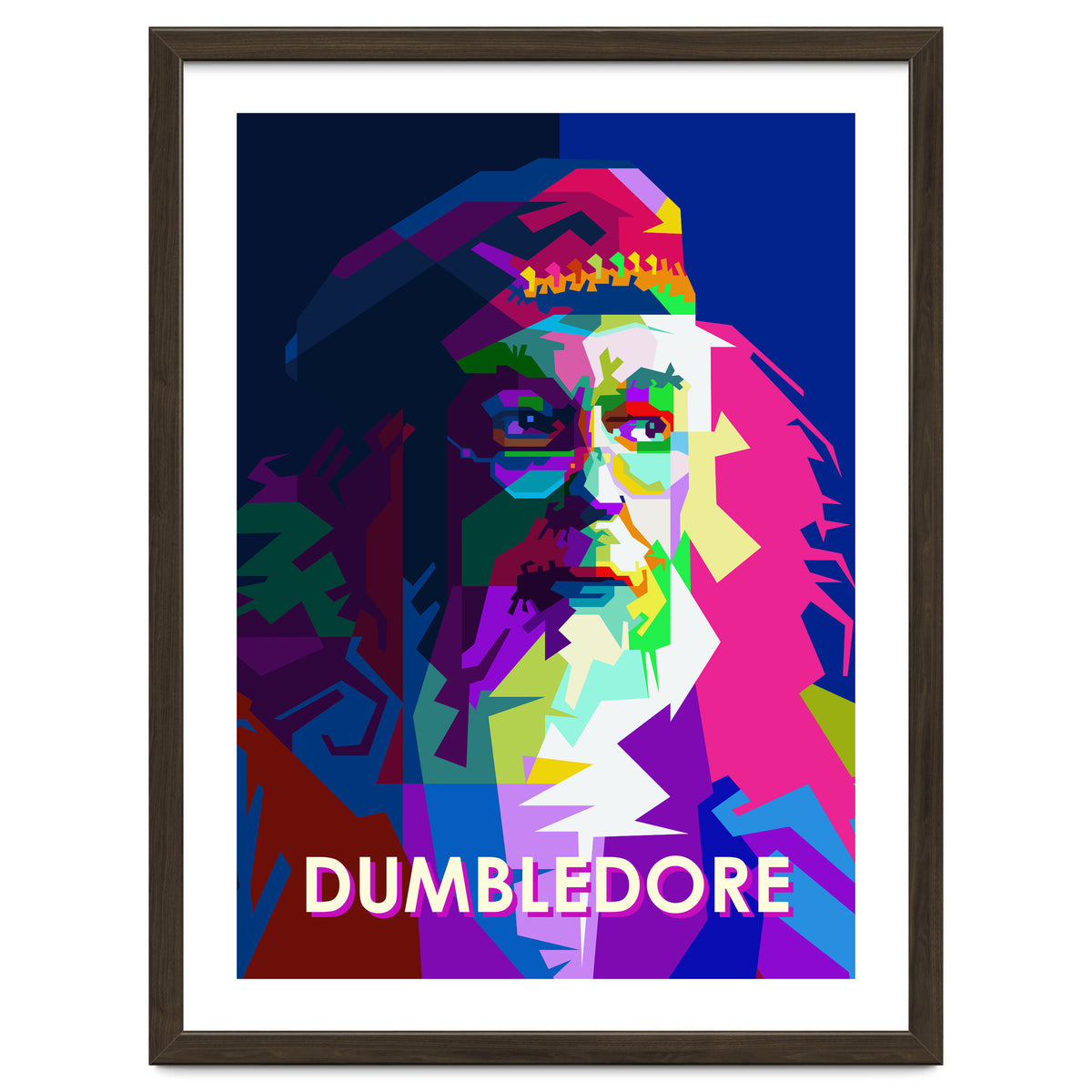 Albus Dumbledore In Pop Art WPAP
