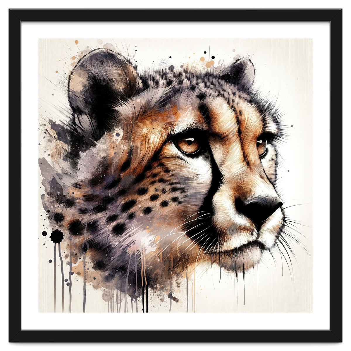 Watercolor Cheetah