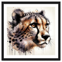 Watercolor Cheetah