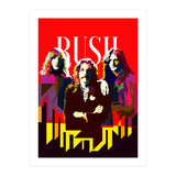 Rush Progressive Rock Pop Art WPAP (Print Only) thumbnail