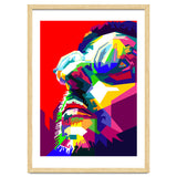 Leon The Professional Hollywood Actor Pop Art WPAP thumbnail
