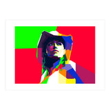Jessica Biel American Actress WPAP Illustration Trending Now  (Print Only) thumbnail