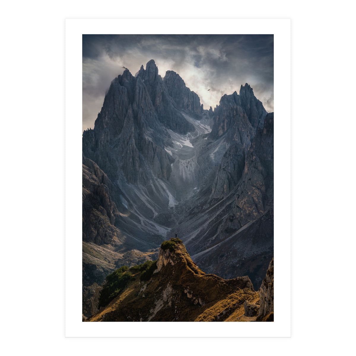 Fantastic mountains of the Dolomites (Print Only)