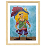 Finn, the Pirate, with Cookie, his Parrot thumbnail