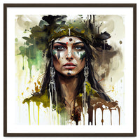 Ceremonial Druid Warrior Portrait