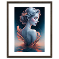 The Beauty of a Woman in an Exotic Pose