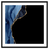 Navy & Gold Agate Texture 09 thumbnail