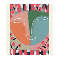 Dreams In Coral And Sage (Print Only)