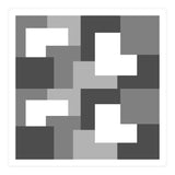 Grey Abstract Square Tiles (Print Only) thumbnail