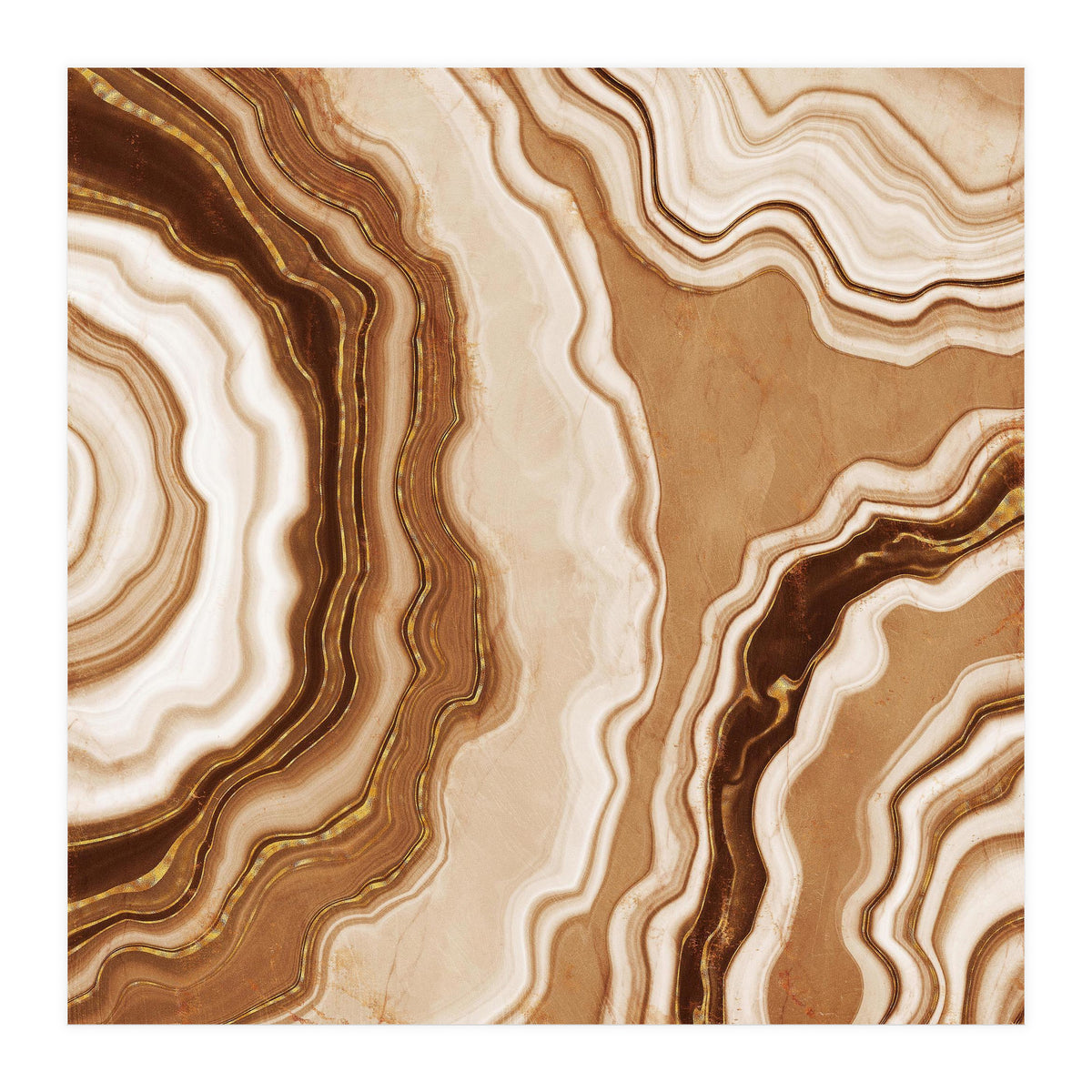 Golden Agate Texture 06 (Print Only)