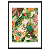 Parrots in tropical Jungle thumbnail