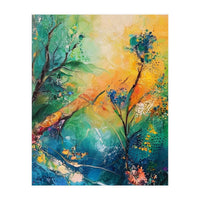 Abstract Botanical Forest Landscape (Print Only)