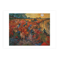 The red Vineyard at Arles,1888. Canvas,73 x 91 cm. (Print Only)
