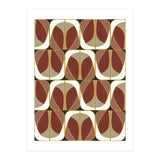 Umber Deco Mixed Tiles (Print Only) thumbnail