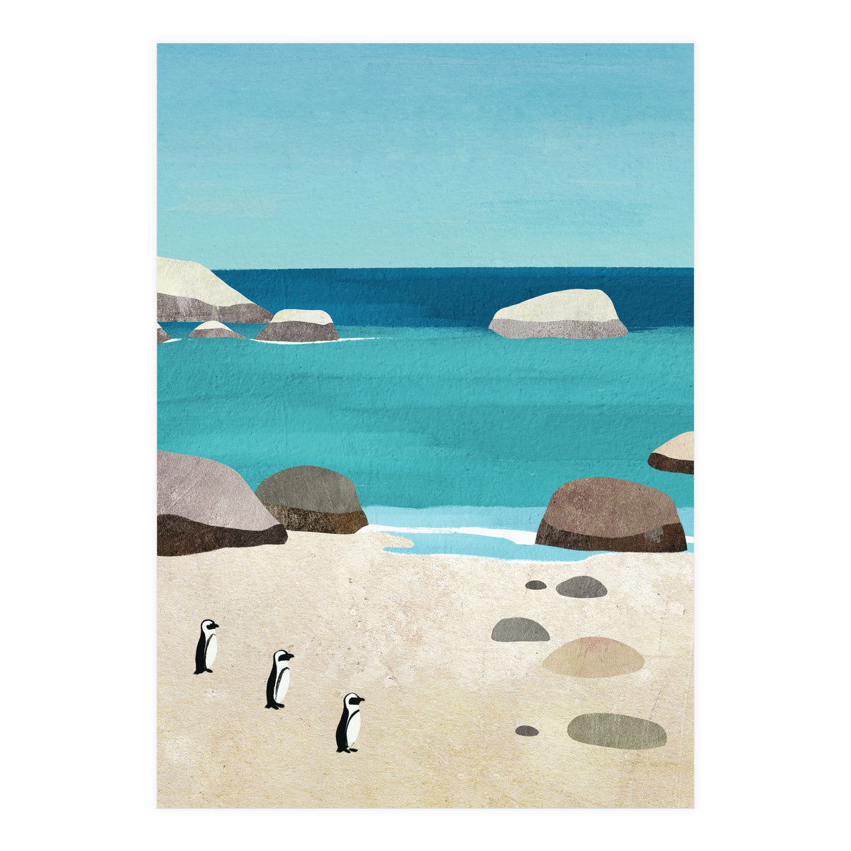 Penguins, Boulders Beach  (Print Only)